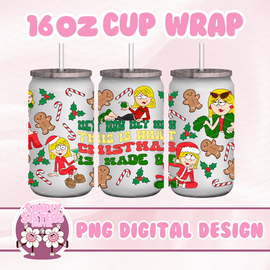 LIZZIE CHRISTMAS CUP WRAP