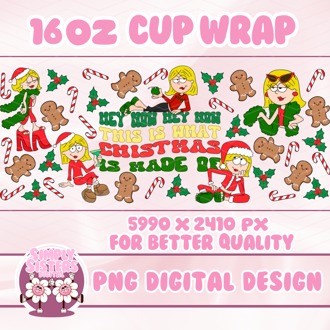 LIZZIE CHRISTMAS CUP WRAP