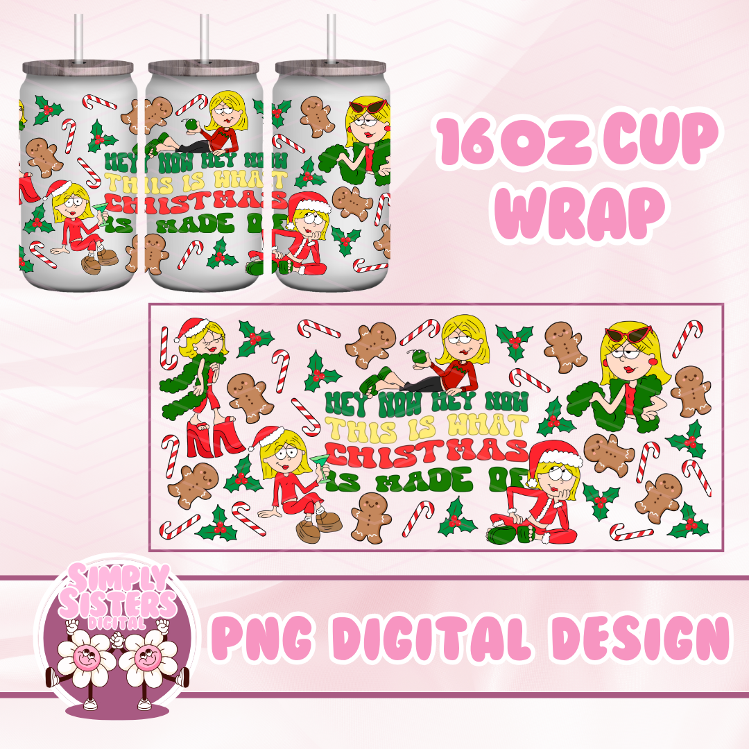 LIZZIE CHRISTMAS CUP WRAP