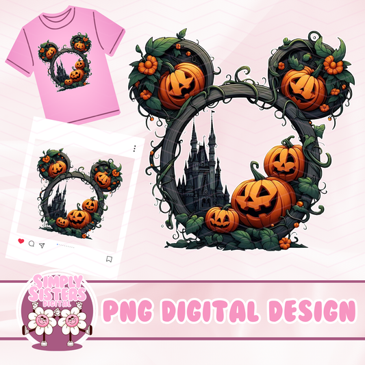 SPOOKY MOUSE EARS PNG
