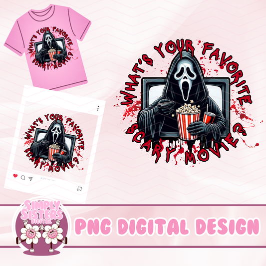 WHATS YOUR FAVORITE SCARY MOVIE PNG