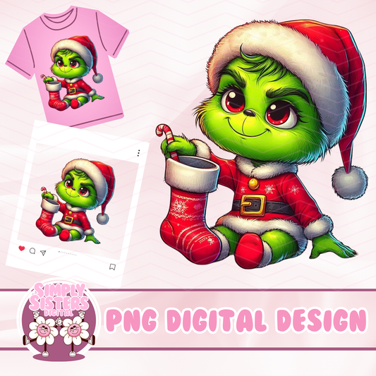 LITTLE GRINCH CHRISTMAS PNG