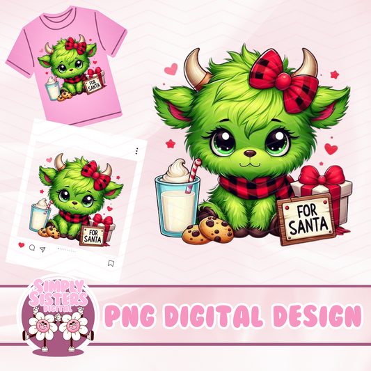 GRINCHMAS COW PNG