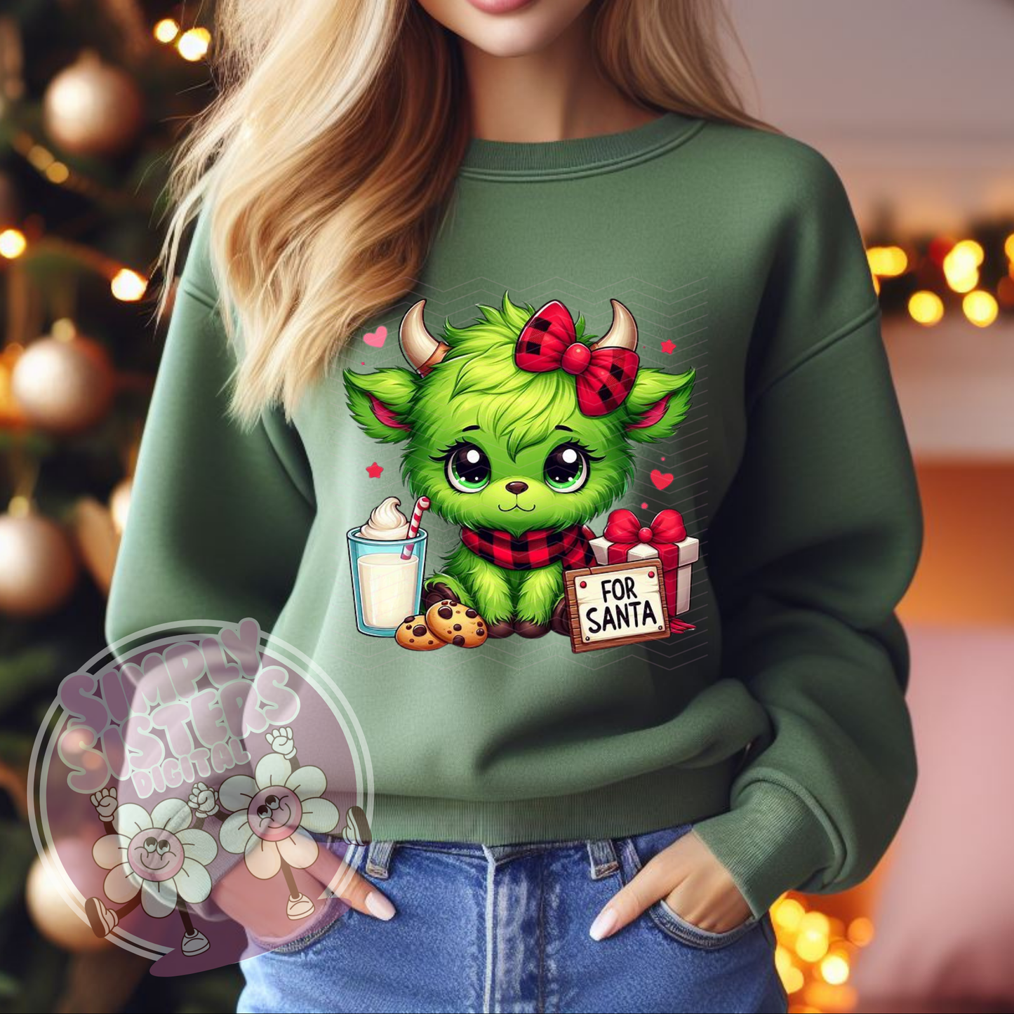 GRINCHMAS COW PNG