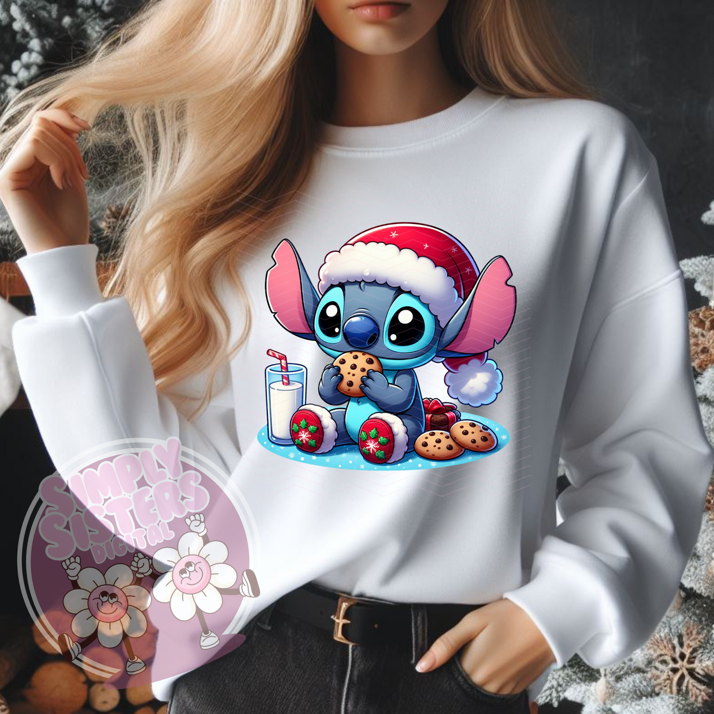 STITCH CHRISTMAS PNGS