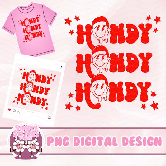 HOWDY CHRISTMAS PNG