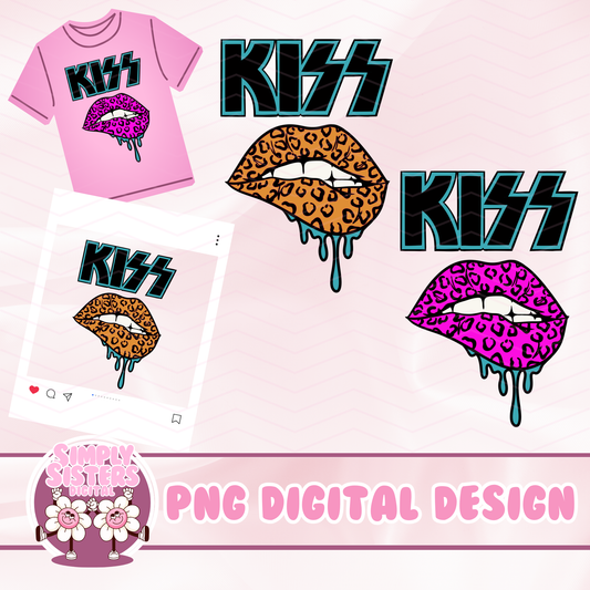 KISS LEOPARD PRINT PNGS