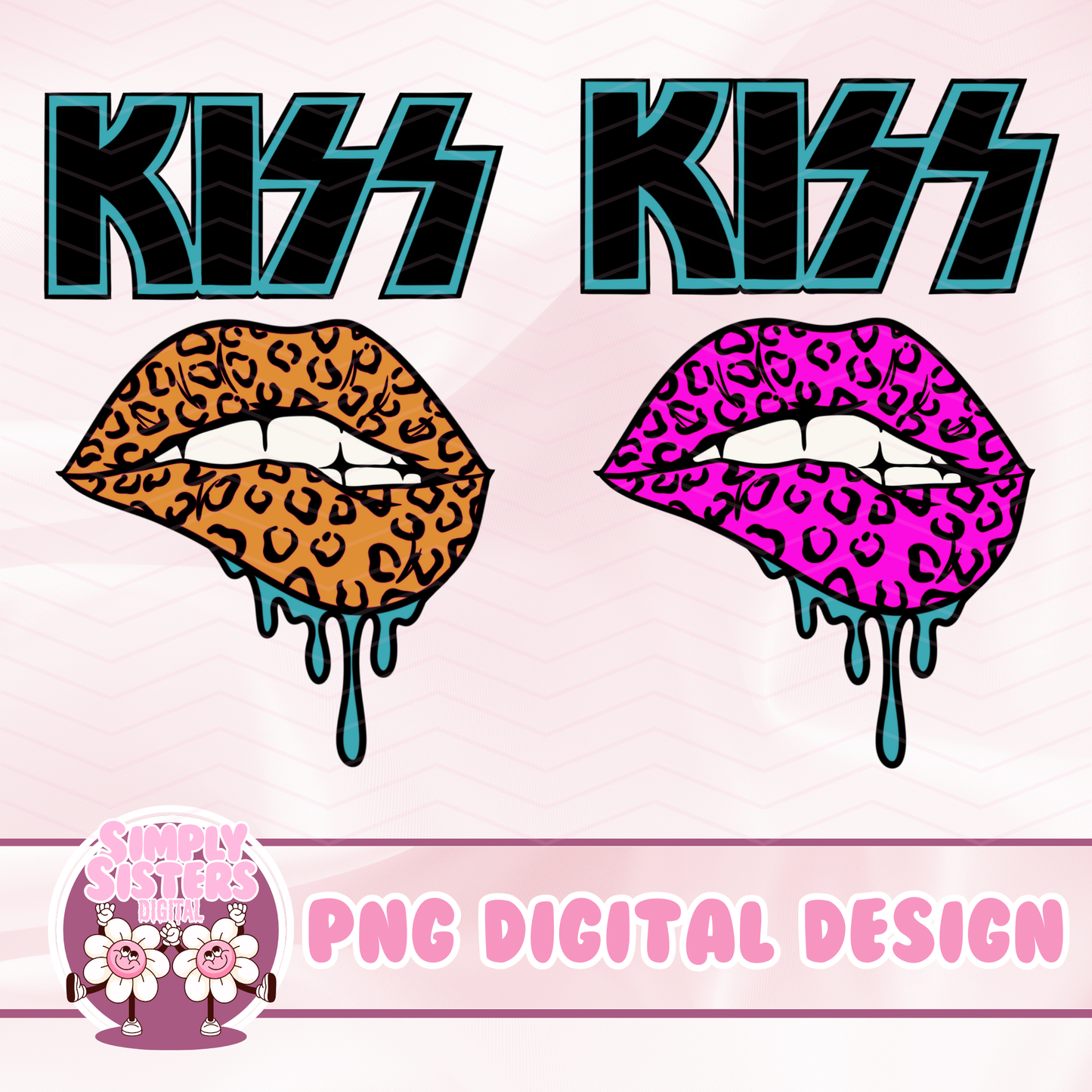 KISS LEOPARD PRINT PNGS