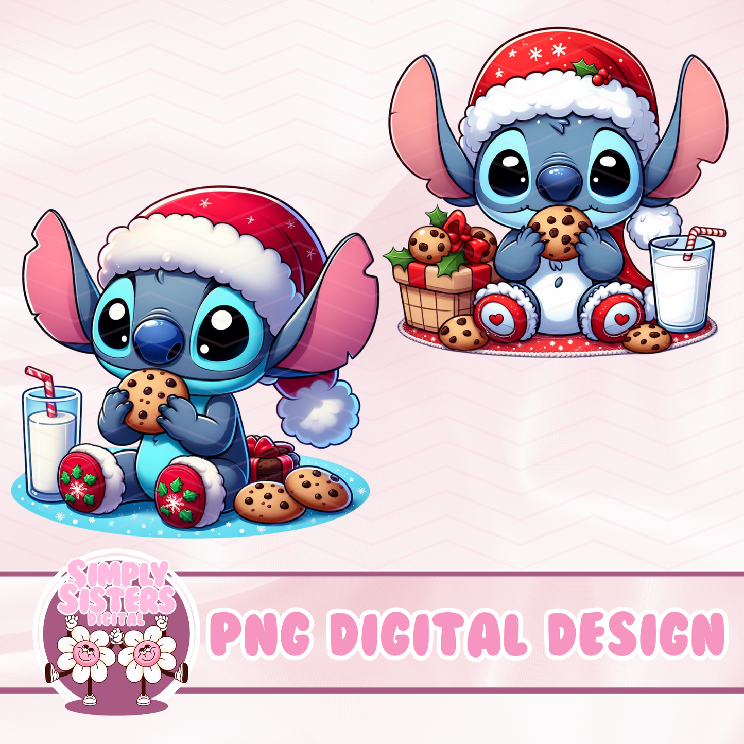 STITCH CHRISTMAS PNGS