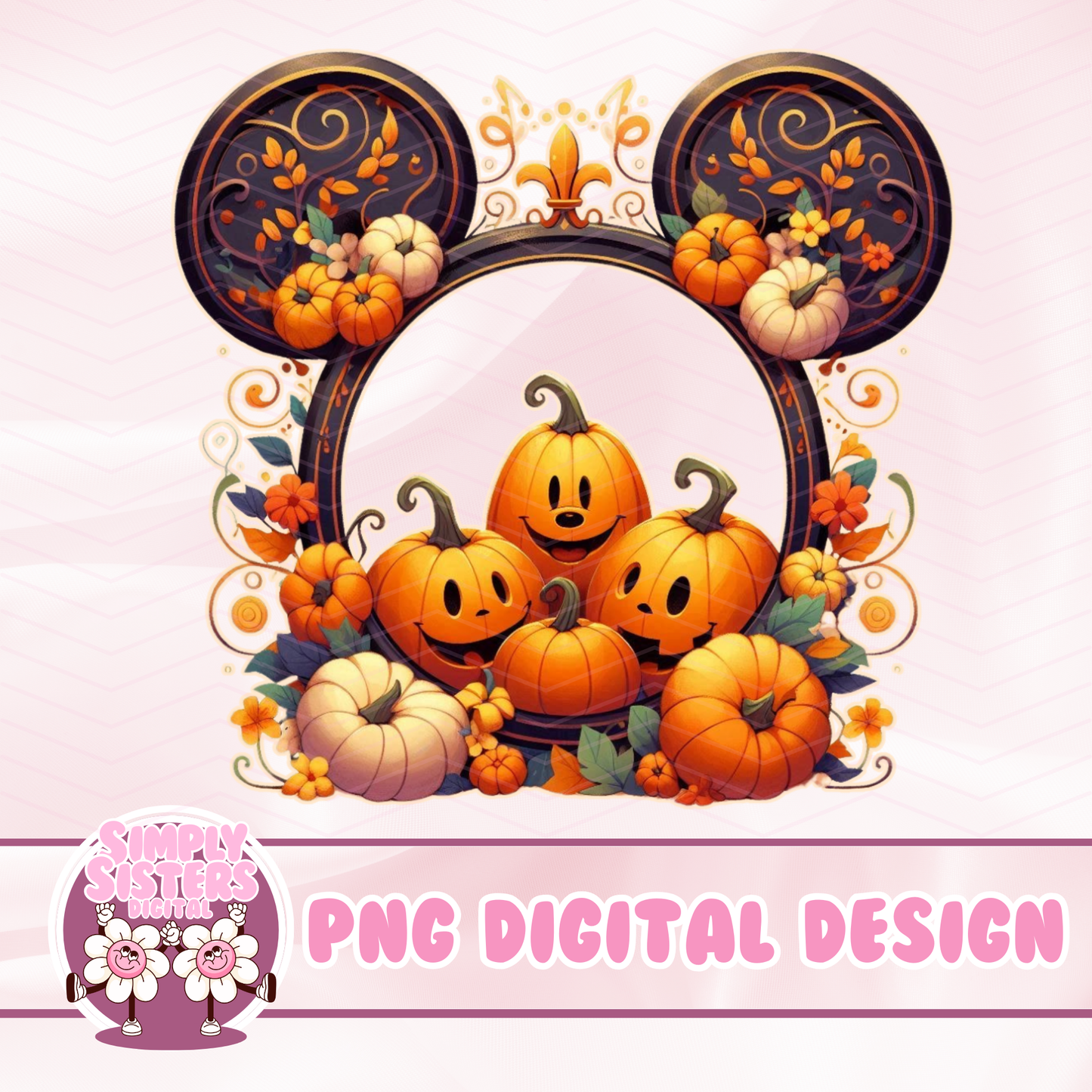 FALL PUMPKIN EARS