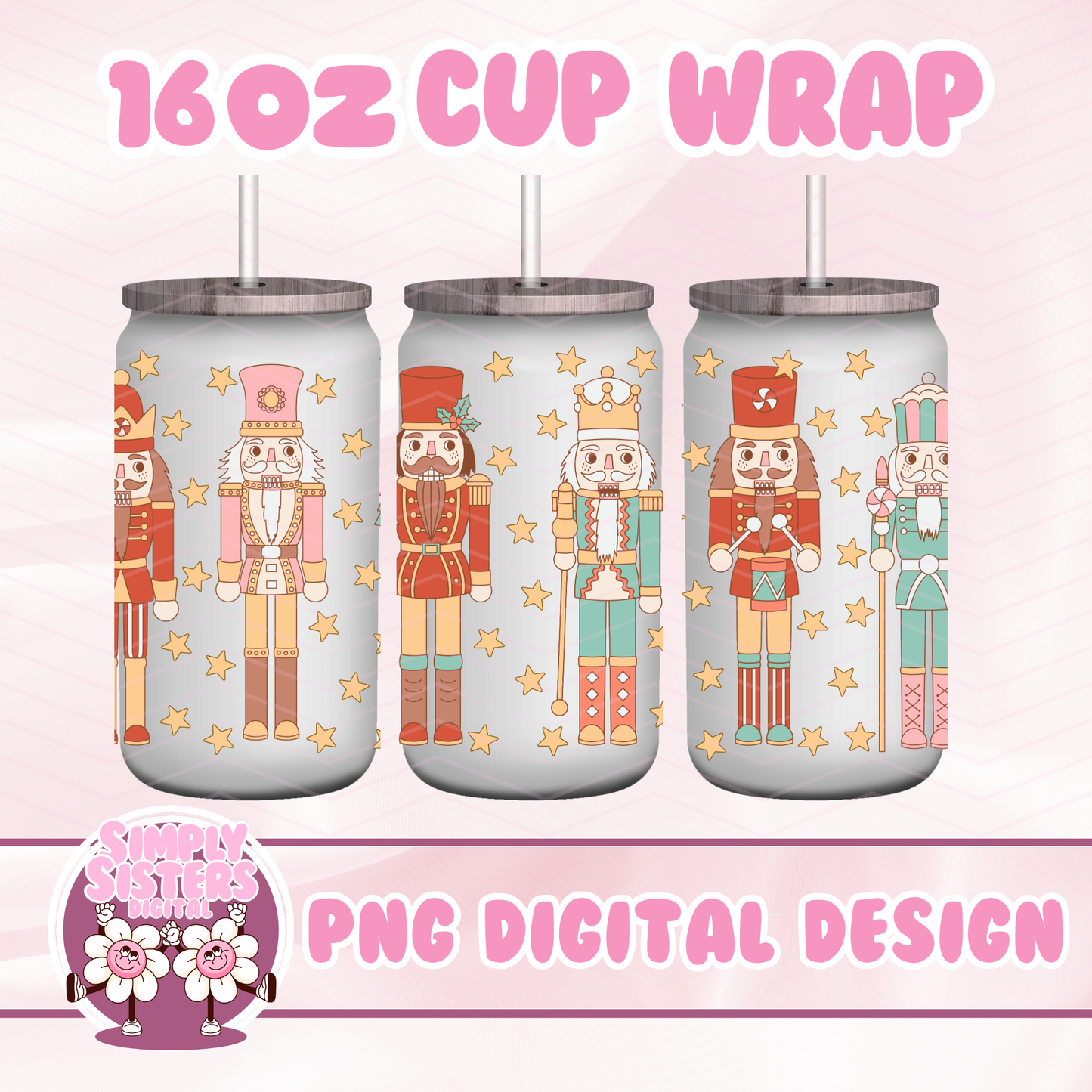 NUTCRACKER CHRISTMAS CUP WRAP