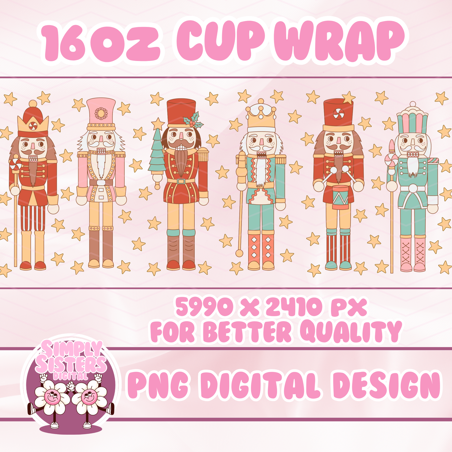 NUTCRACKER CHRISTMAS CUP WRAP
