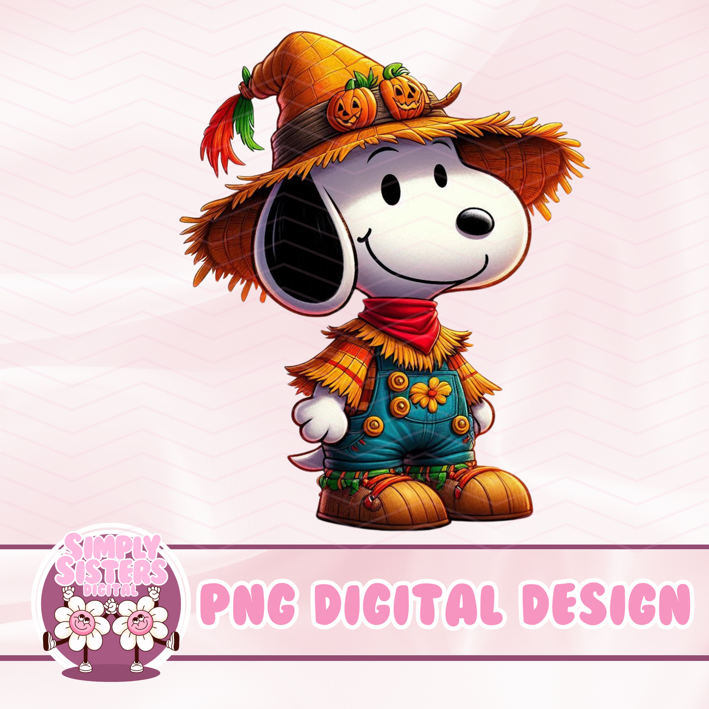 SNOOPY SCARECROW PNG
