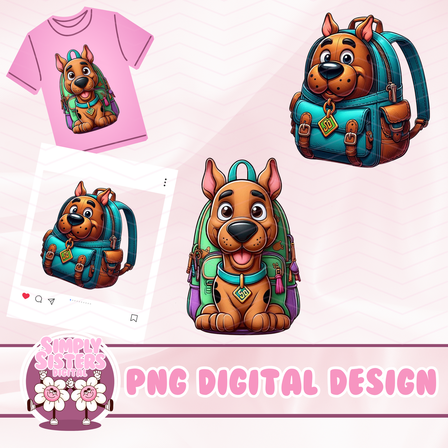 SCOOBY BACKPACK PNG