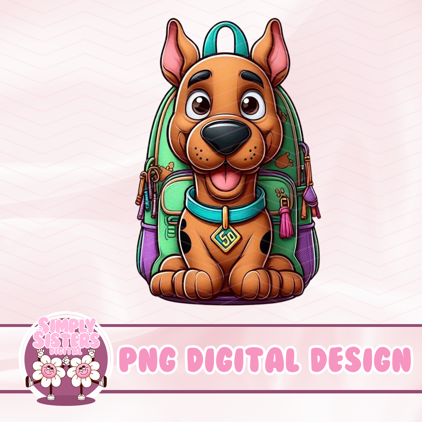 SCOOBY BACKPACK PNG