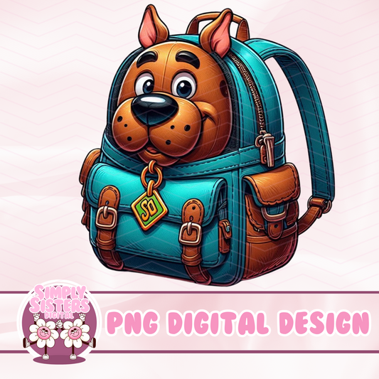 SCOOBY BACKPACK PNG