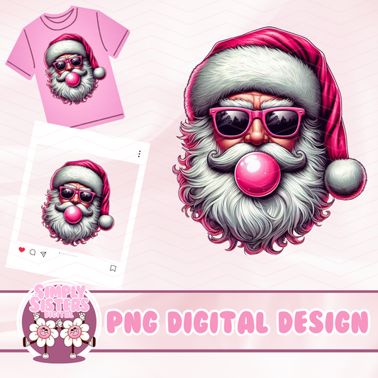 BUBBLEGUM SANTA PNG