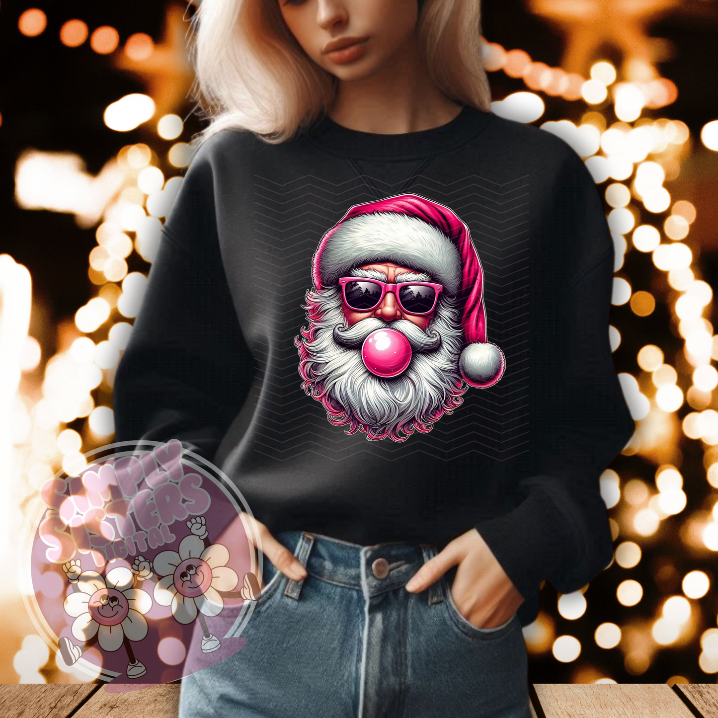 BUBBLEGUM SANTA PNG