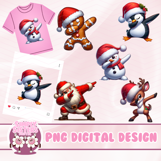 DABBIN’ CHRISTMAS CHARACTERS