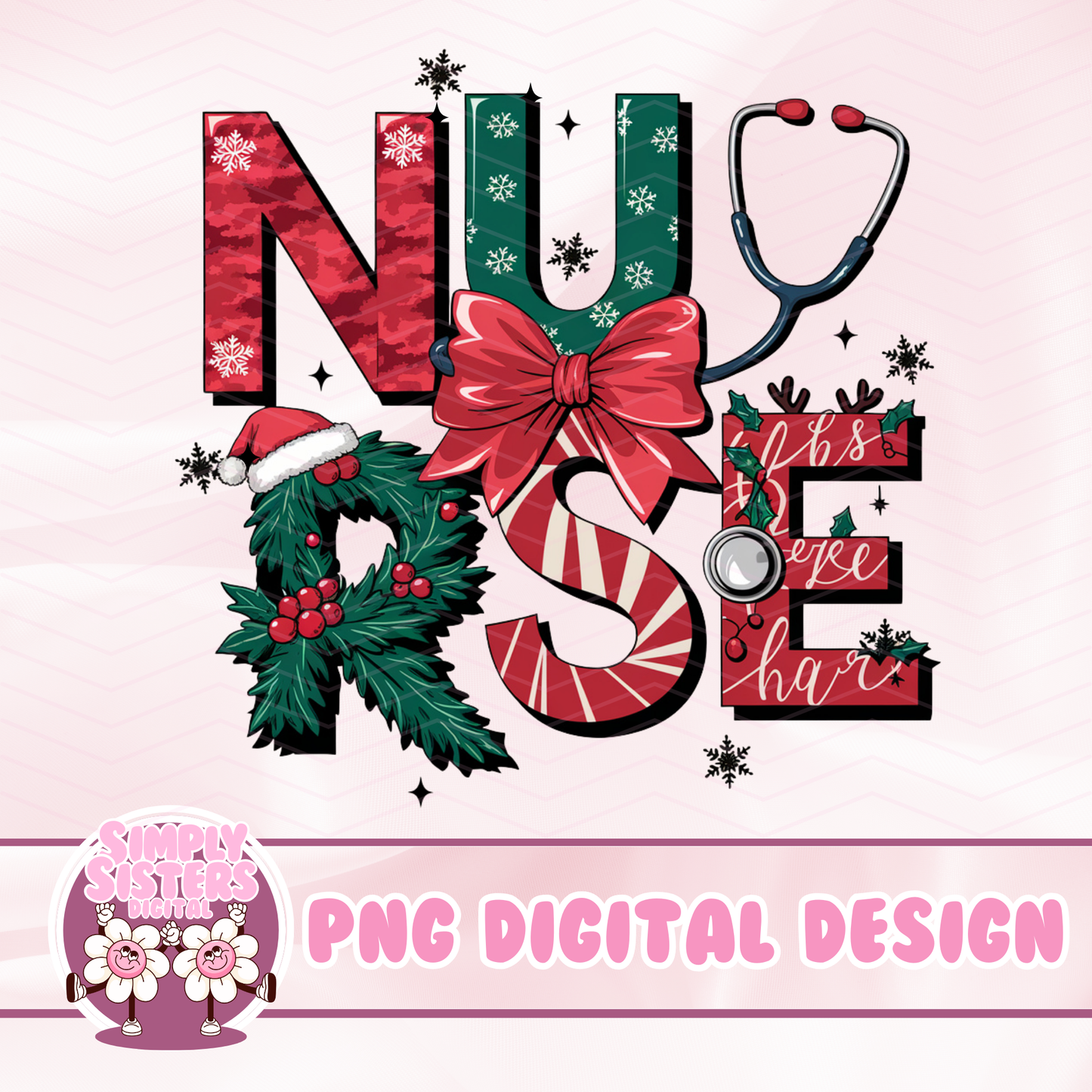 NURSE CHRISTMAS PNG