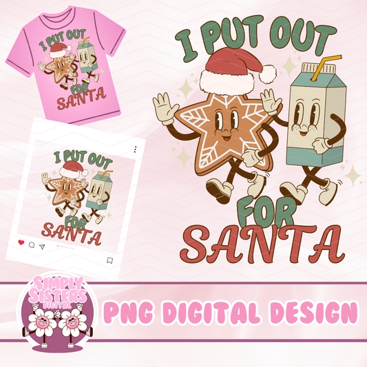 COOKIES AND MILK FOR SANTA
