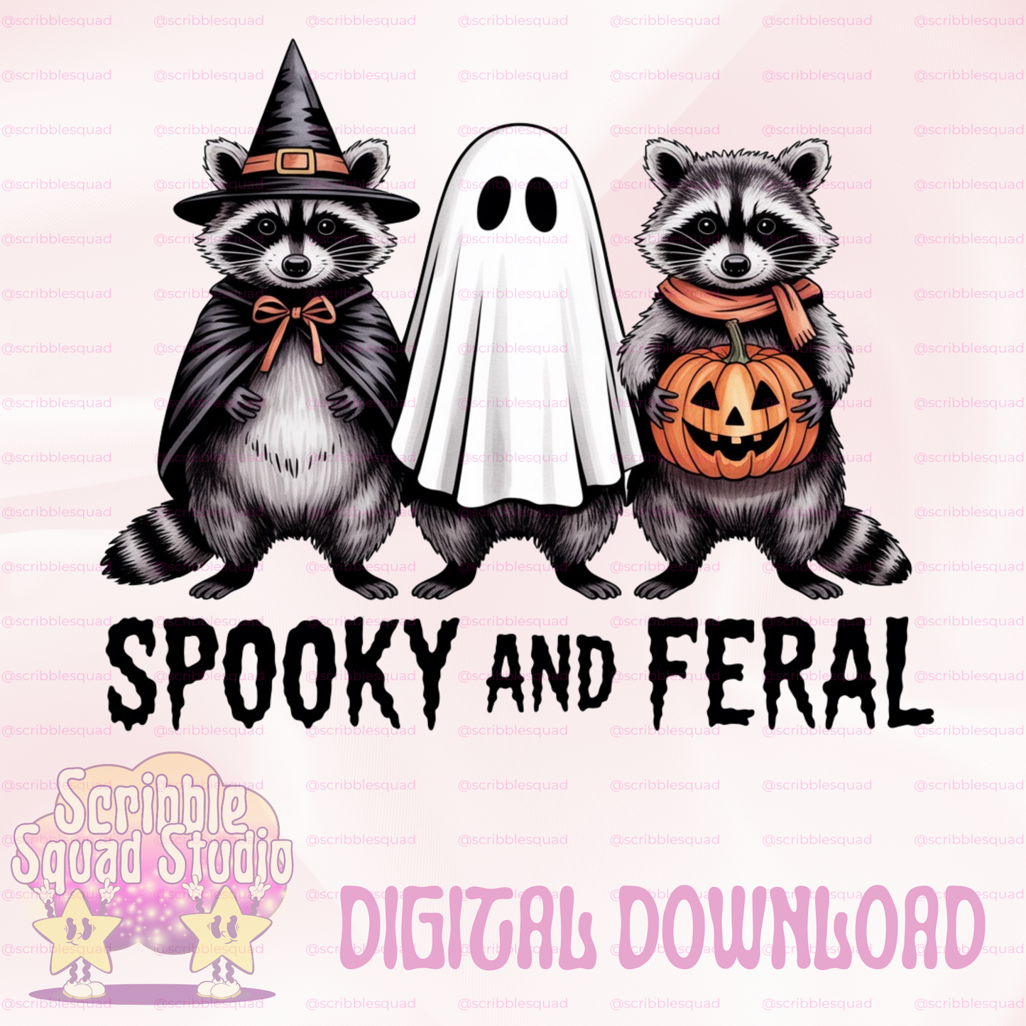 SPOOKY AND FERAL PNG