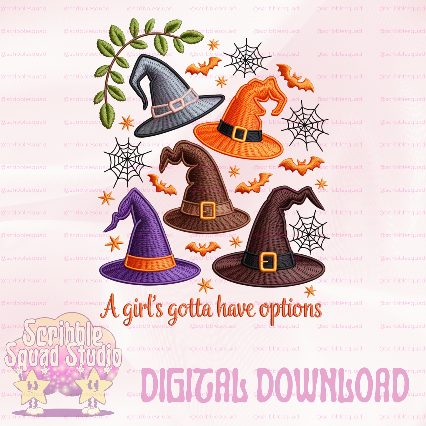 HAT OPTIONS WITCHY PNG