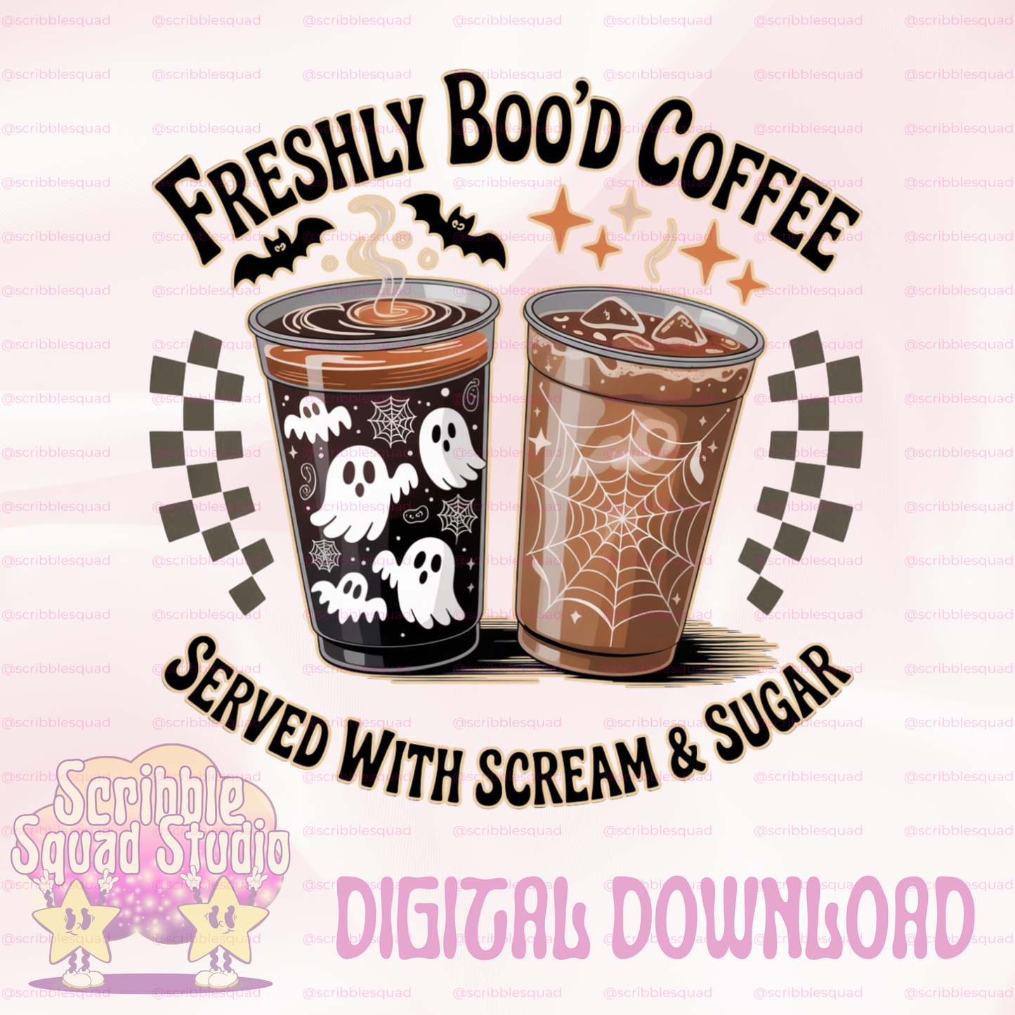 FRESHLY BOO'D COFFEE PNG