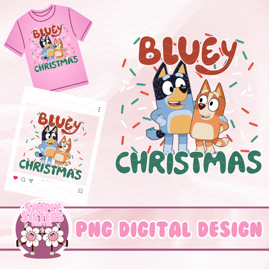 BLUEY CHRISTMAS DESIGN