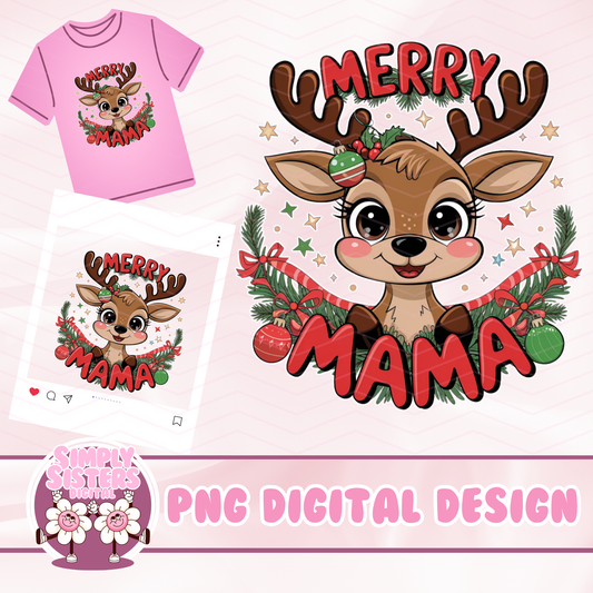 MERRY MOMMA REINDEER