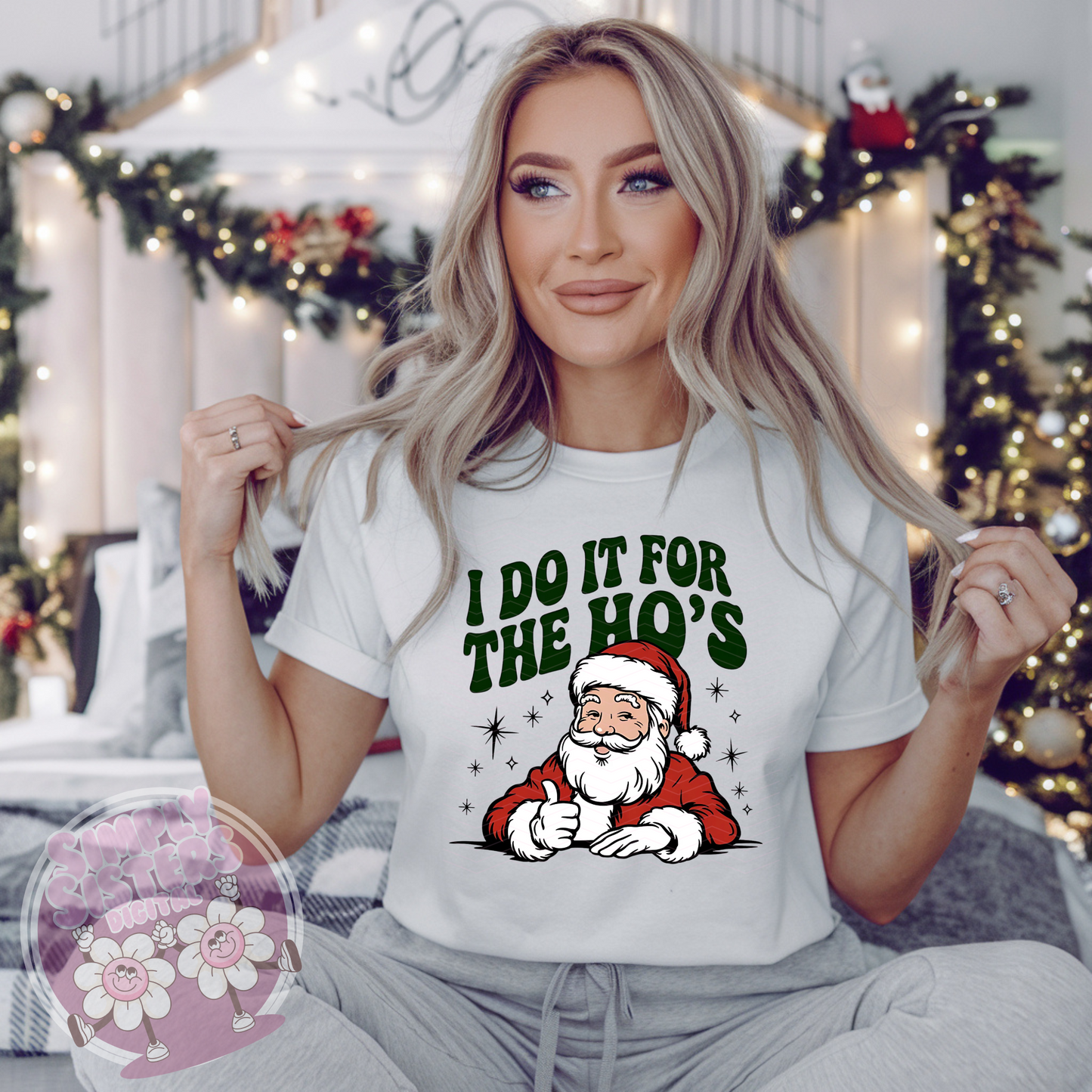 DO IT FOR THE HO’S SANTA DESIGN