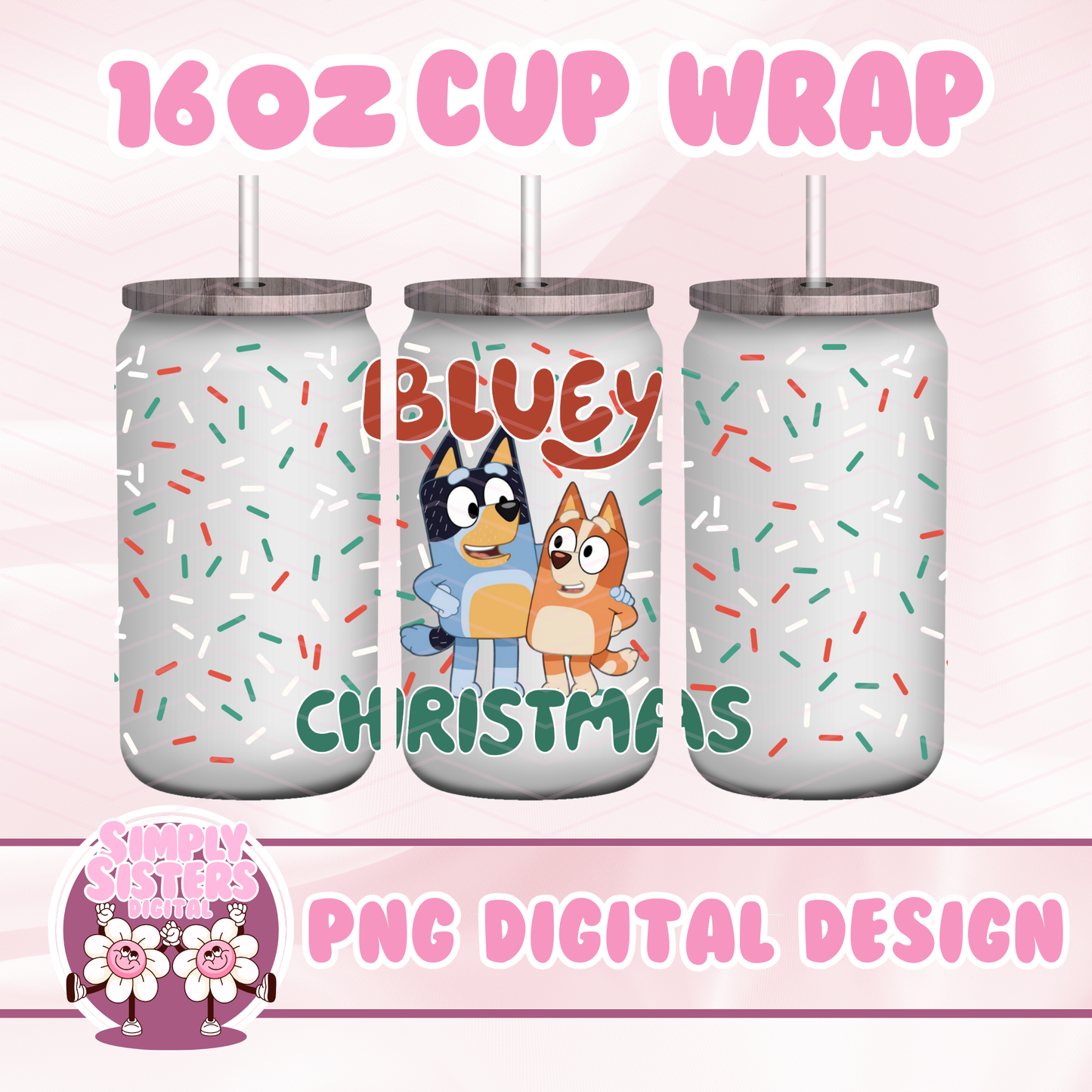 BLUEY CHRISTMAS WRAP