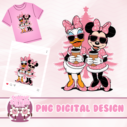 PINK GIRLS CHRISTMAS DESIGN