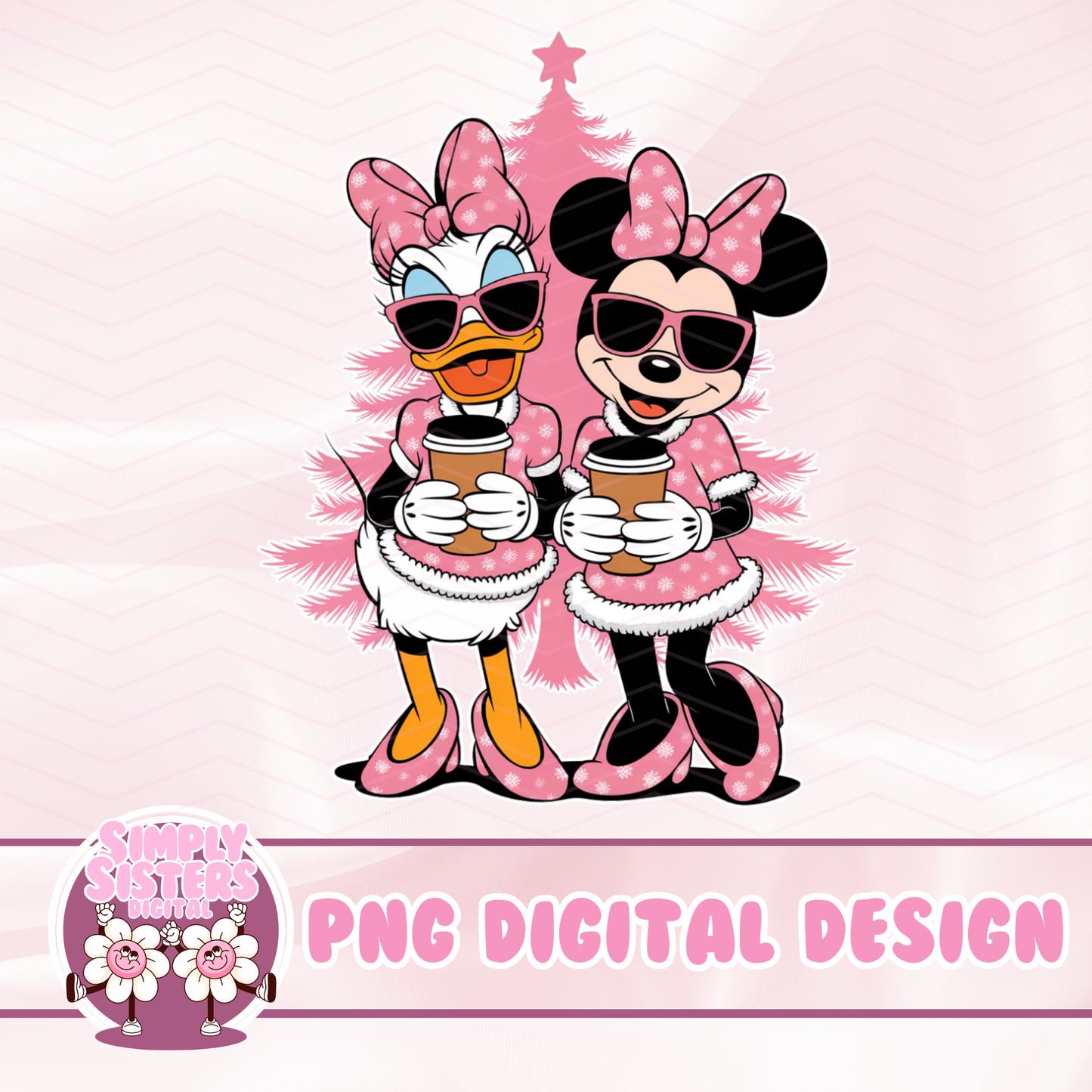PINK GIRLS CHRISTMAS DESIGN