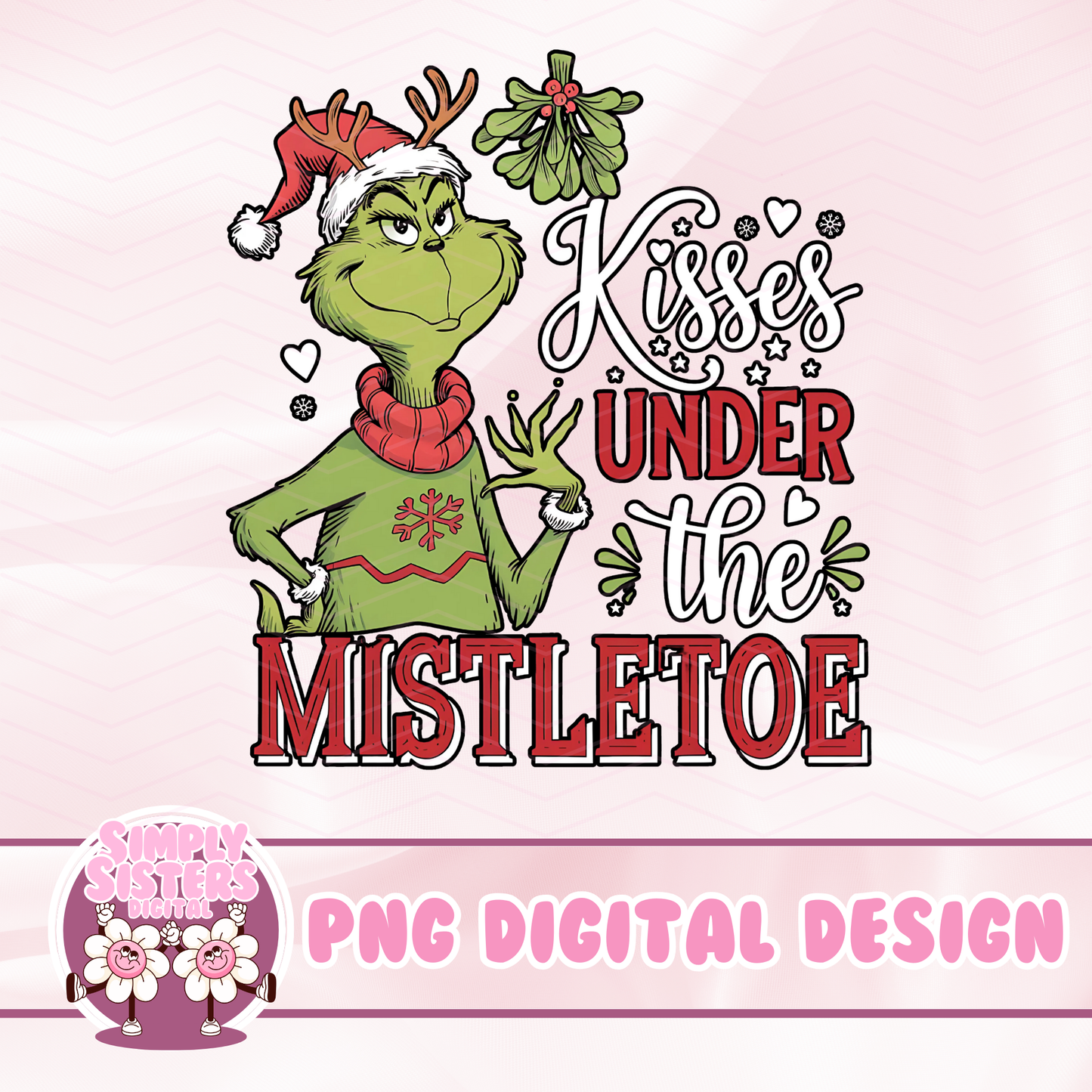 GRINCH MISTLETOE