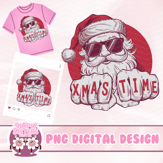 COOL SANTA PNG
