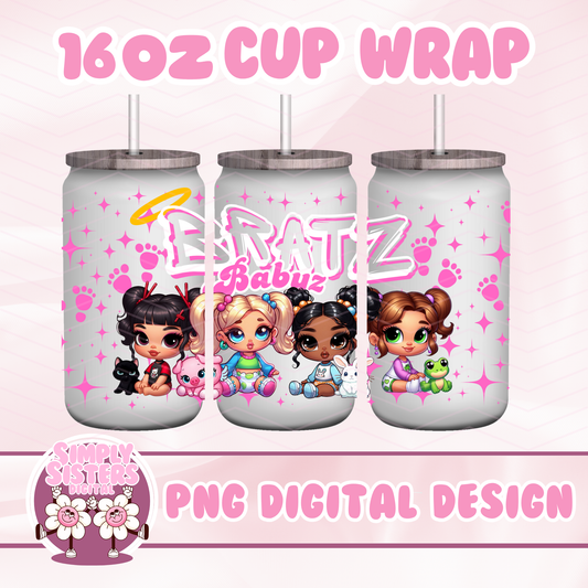 PINK BABY BRATZ WRAP