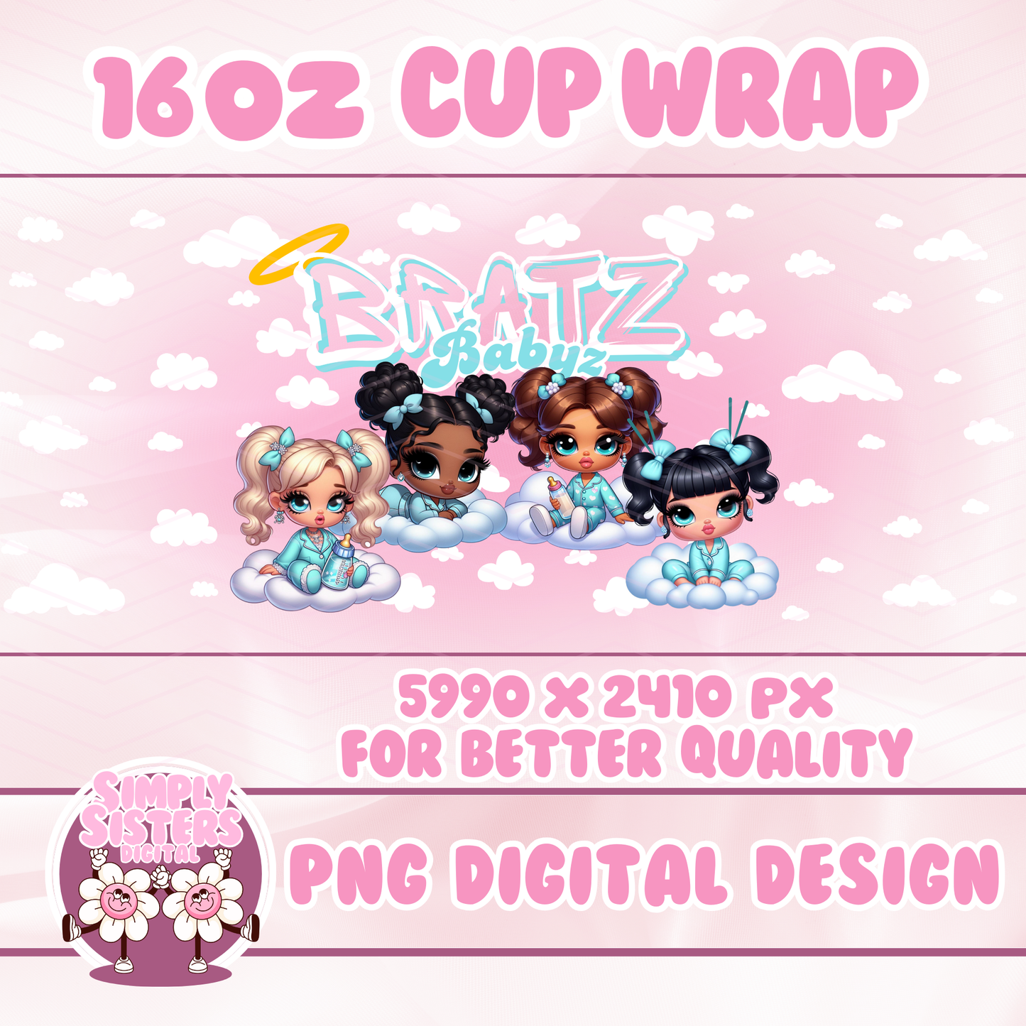 CLOUDS BABY BRATZ WRAP