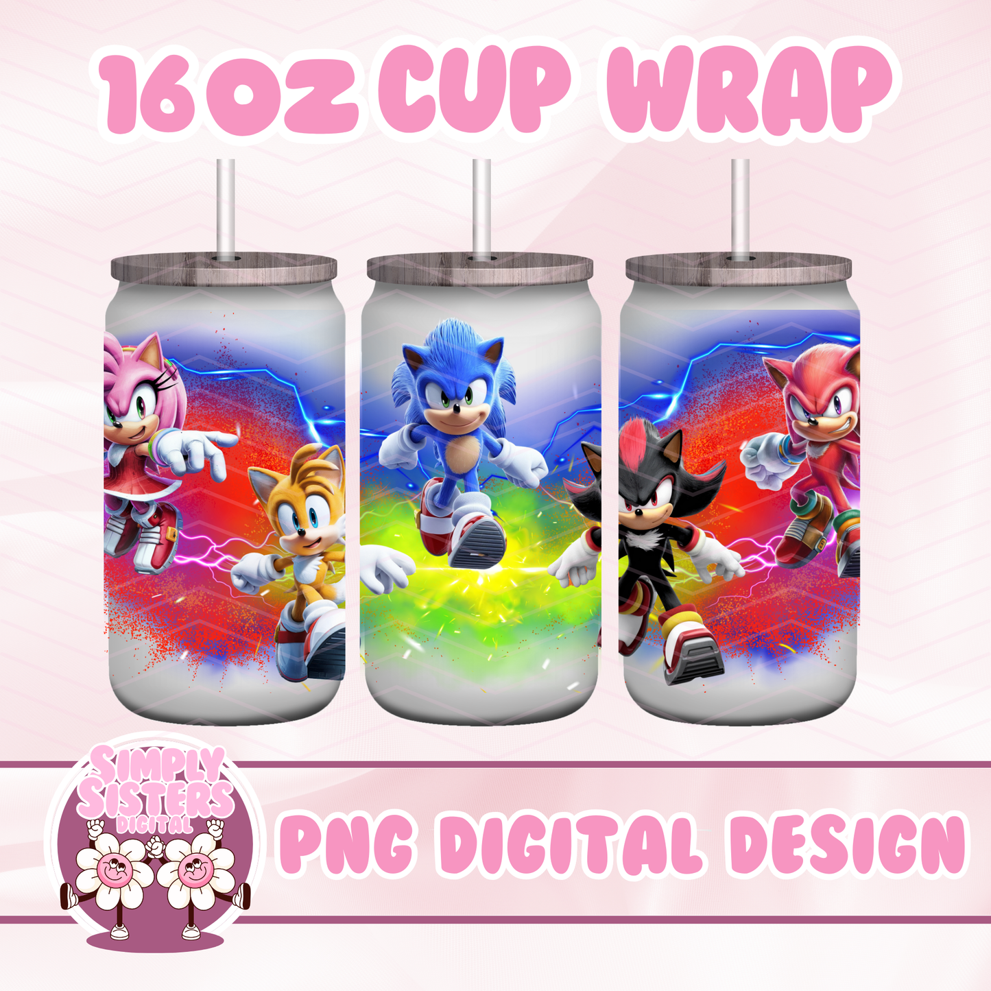 SONIC AND FRIENDS WRAP