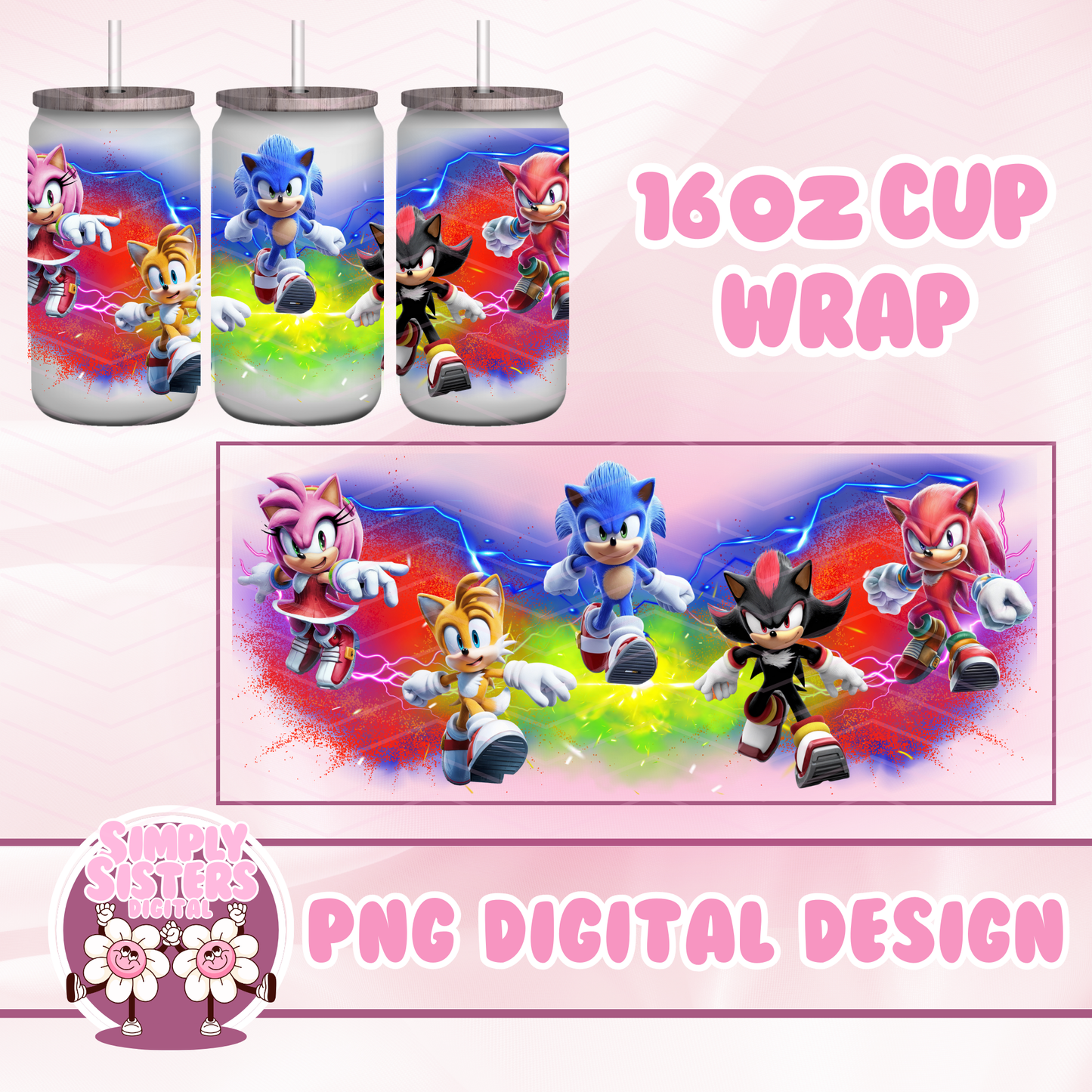 SONIC AND FRIENDS WRAP
