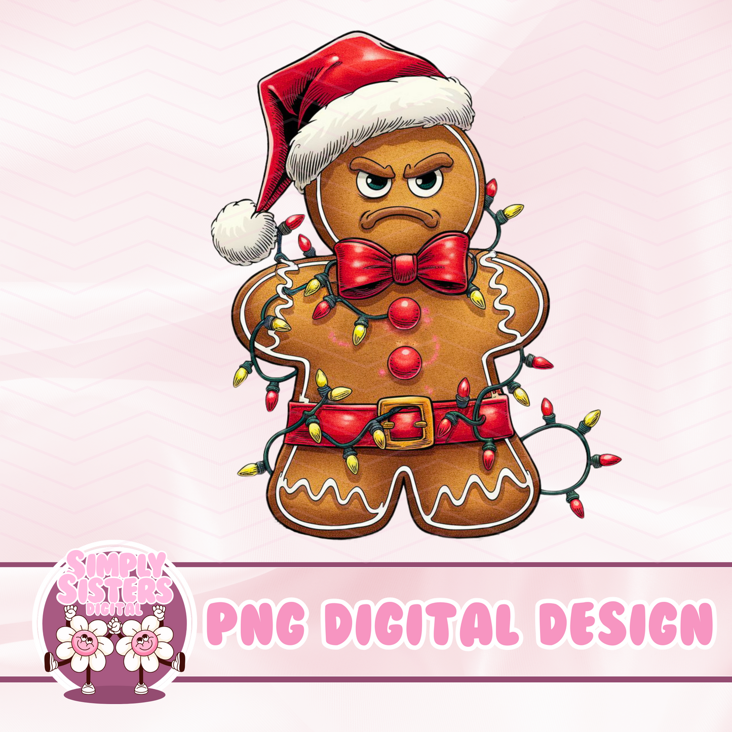GRUMPY GINGERBREAD MAN
