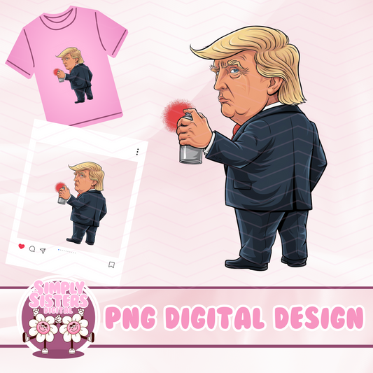 SPRAY PAINT TRUMP