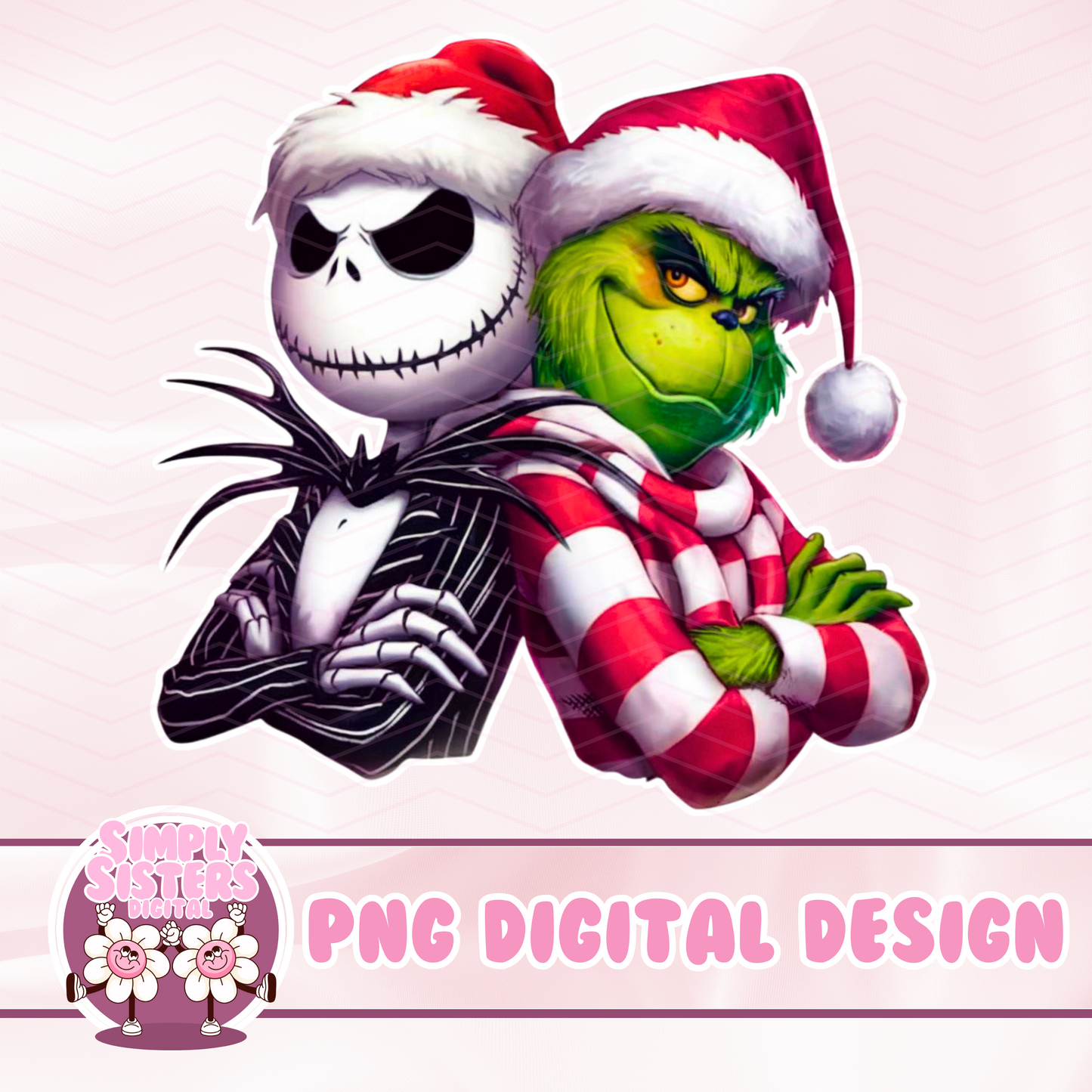 GRINCH AND JACK SKELETON