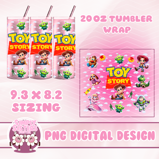 TOY STORY TUMBLER WRAP