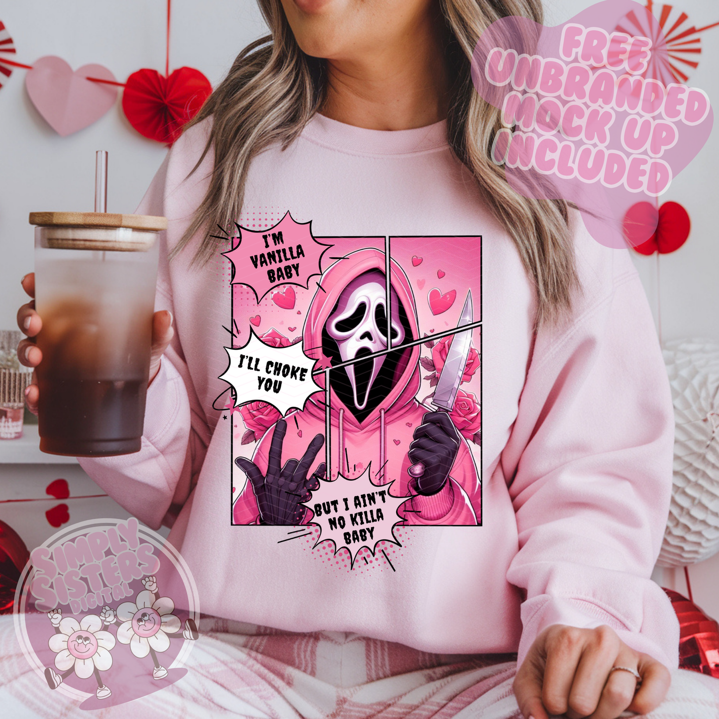 SCREAM COMIC PNG