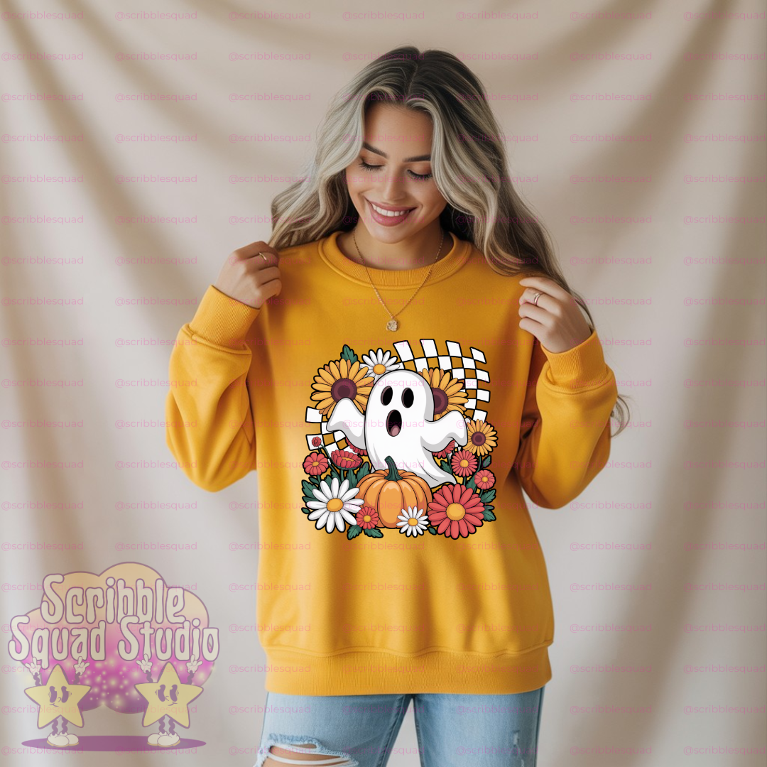 SUNFLOWER GHOST PNG