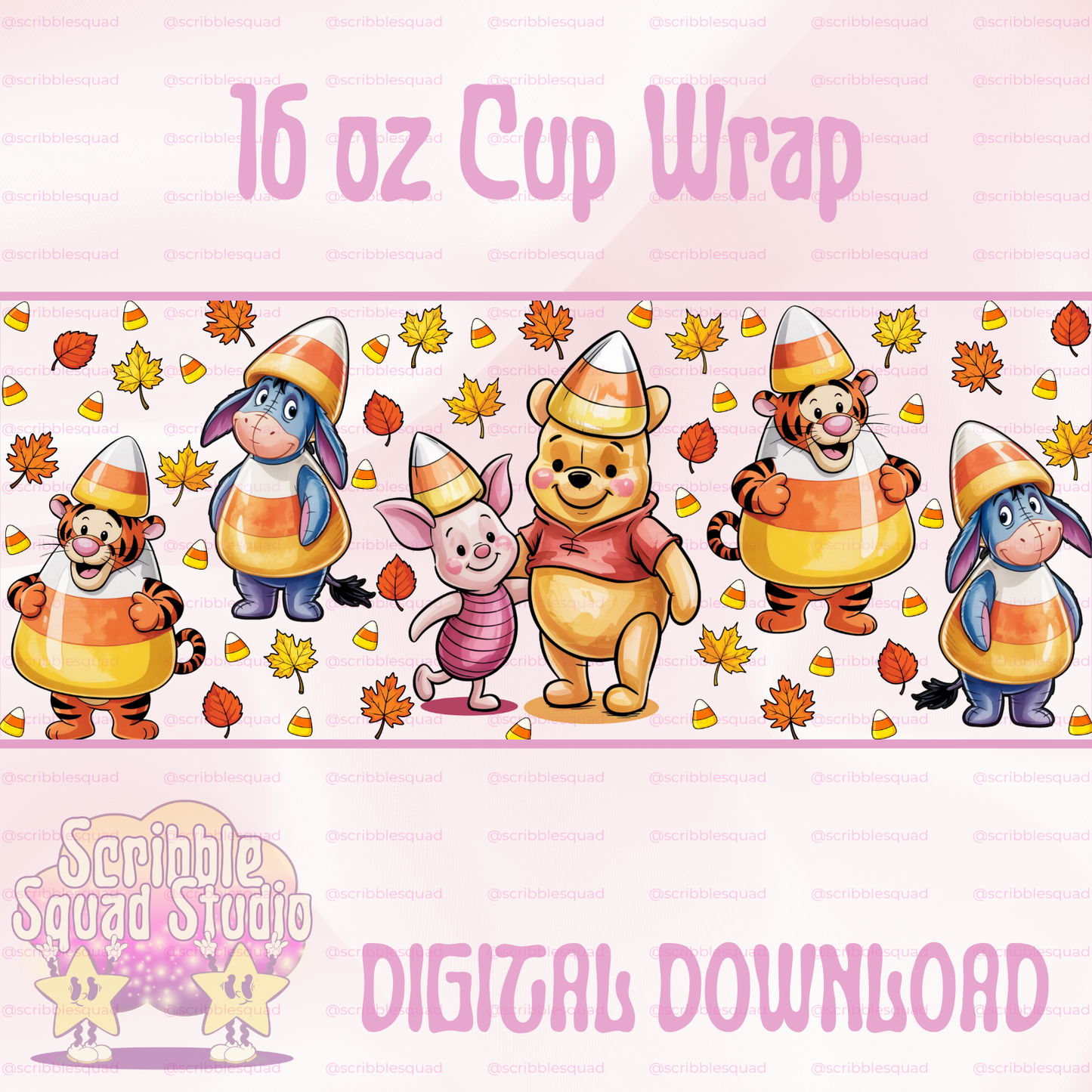 POOH AND FRIENDS FALL WRAP
