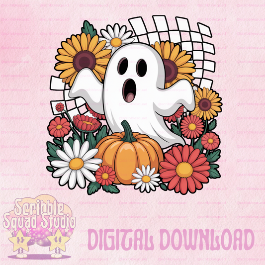 SUNFLOWER GHOST PNG