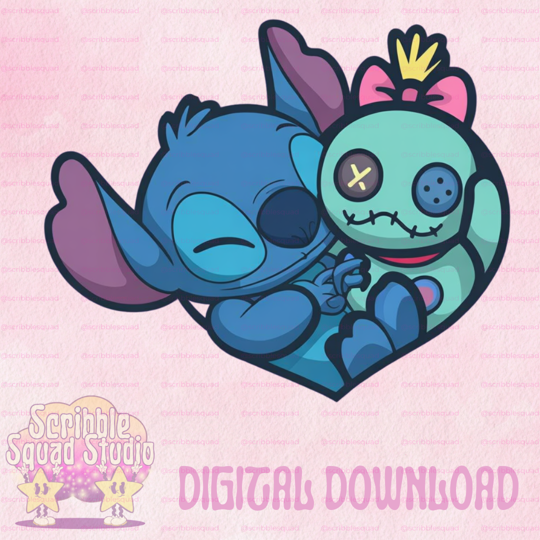 HEART STITCH PNG