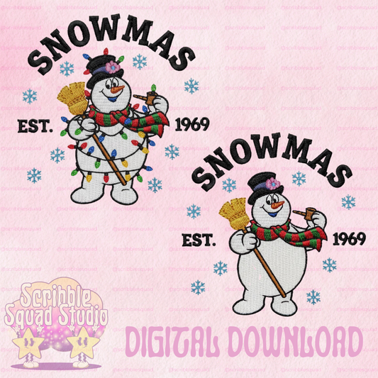 FROSTY SNOWMAS PNG